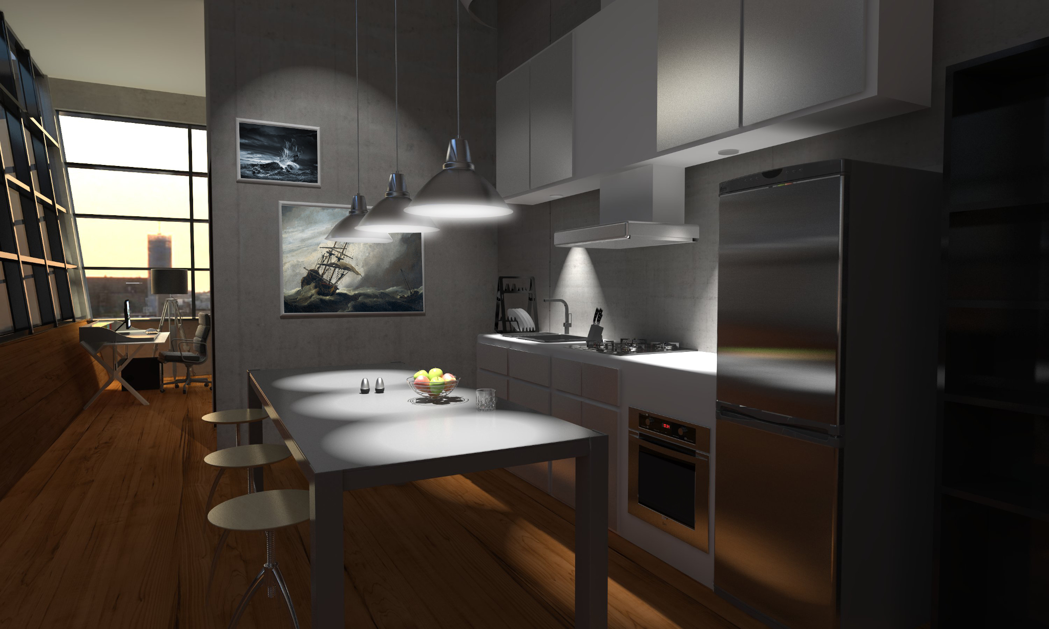 Metal Sculptor's Loft